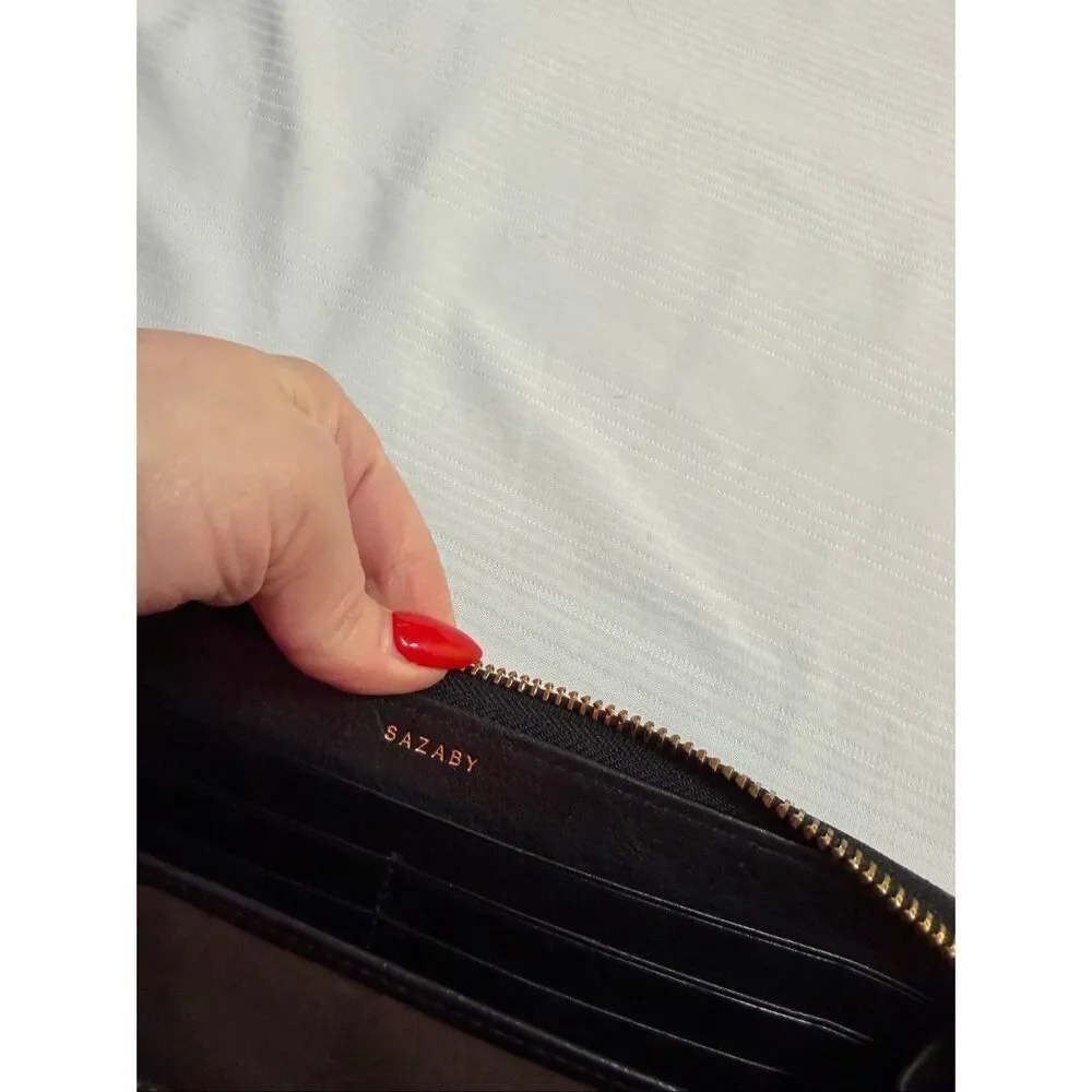 Sazaby Calf Hair Leather Wallet